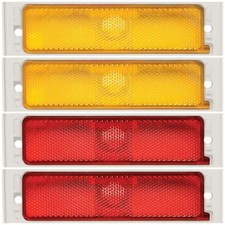 Oer Front And Rear Side Marker Lamp Set For 1975-1979 Chevrolet Chevy Ii Nova