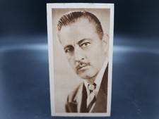 1934 UKT Cinema Stars Actual Photos JOHN BARRYMORE Tobacco Cigarette Movie Card
