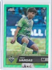 Obed Vargas Seattle Sounders 2023 Chrome MLS Rookie Neon Green /99 #108