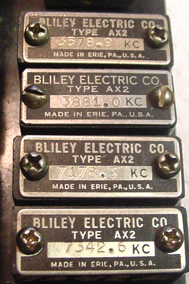 OS 1220 Many Mfg's FT243 Mil Z123 Ham Radio Quartz Crystals 1/2