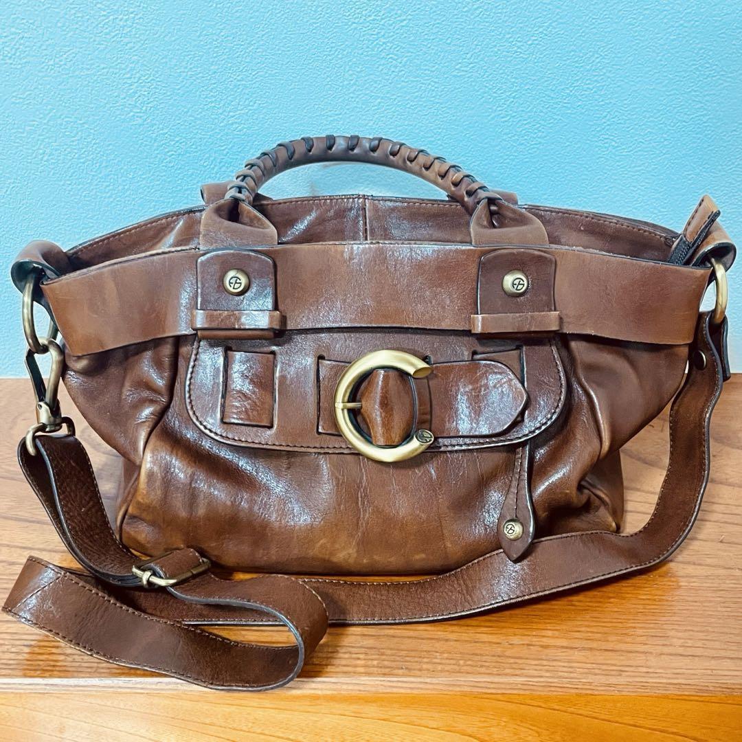 Authentic Francesco Biasia Brown shoulder bag for Women's Authentic Francesco Biasia Brown shoulder bag for Women's