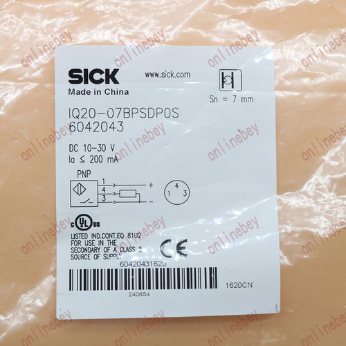 one new sick IQ20-07BPSDP0S (6042043) Proximity sensors SPOT STOCK - Picture 4 of 4