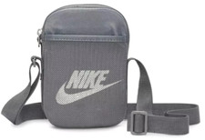 Borsello a tracolla NIKE sportswear heritage smoke grey unisex