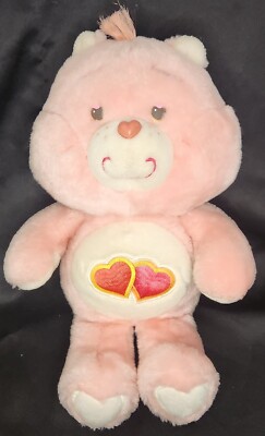Lot De 2 Grandes Peluches Bisounours (Care Bears) D'occasion
