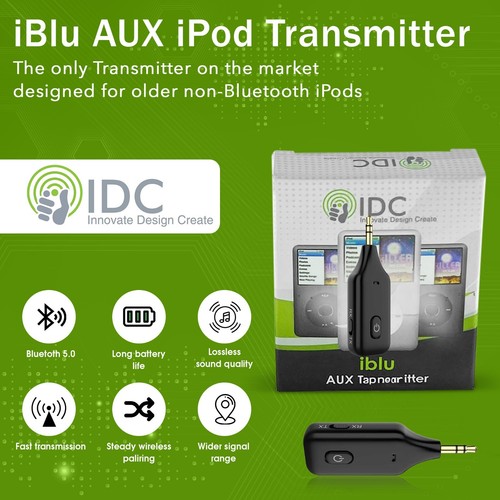 Bezprzewodowy adapter Bluetooth Klucz sprzętowy Nadajnik do iPoda iPoda Nano Touch Video - Zdjęcie 6 z 7