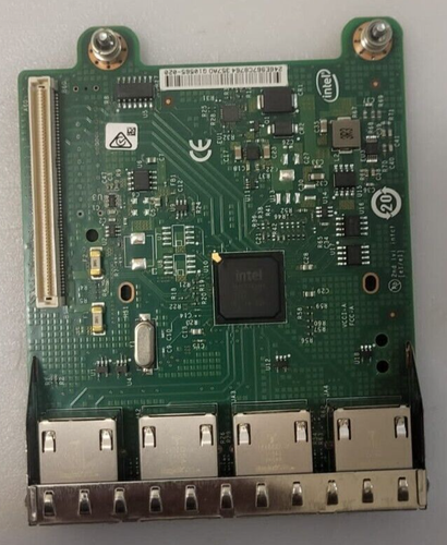 R1XFC DELL INTEL I350-T4 QUAD PORT 1GB Rj-45 NETWORK DAUGHTER
