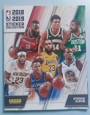 PANINI NBA  2018 2019 BASKETBALL COMPLETE STICKERS SET + ALBUM DONCIC ROOKIE