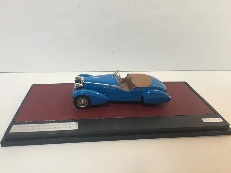 1/43 Bugatti Type 57 TT Tourer "Thereseby Bertelli #57316 1935 / Matrix - Image 3 of 4