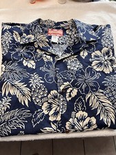NWT Men  s RJC made in Hawaii button-down shirt island Life Vacation vintage XXL
