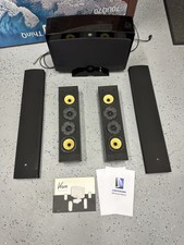 Artison Portrait -lcr Dualmono Channel Speaker Pair - W Nht Sub Woofer Excellent