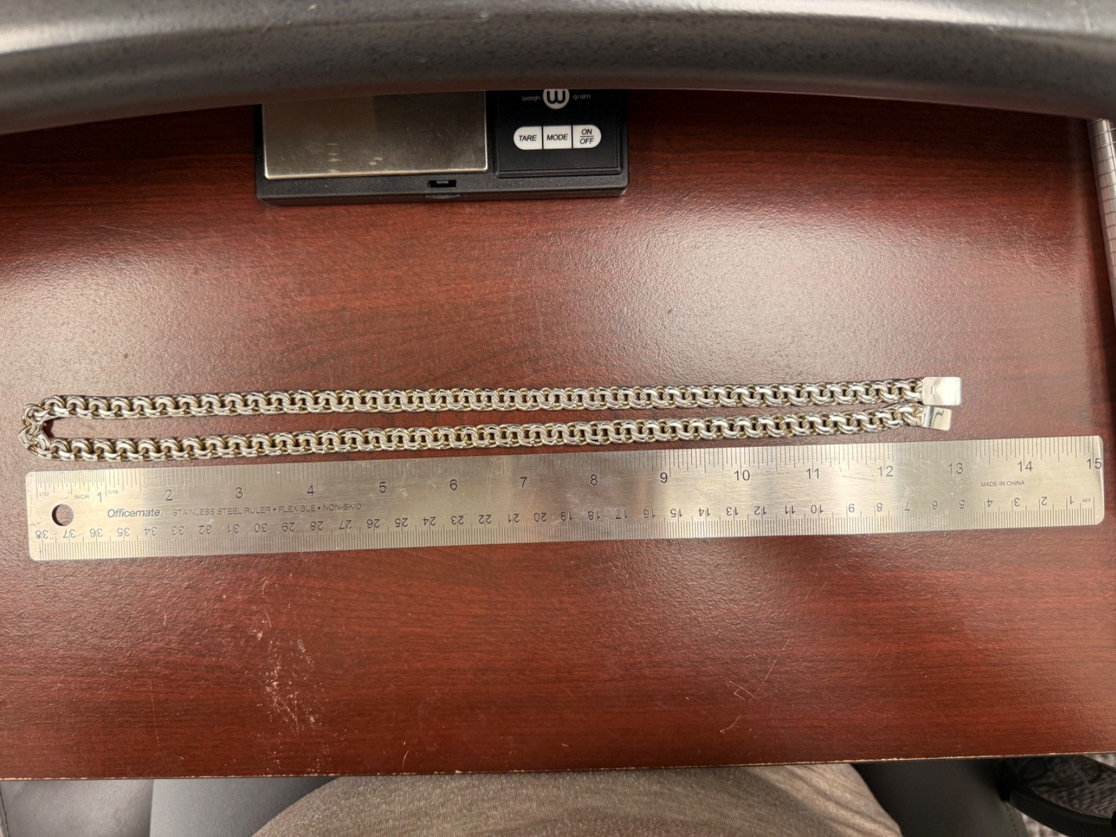 Sterling Silver Double Link Chain - image 6