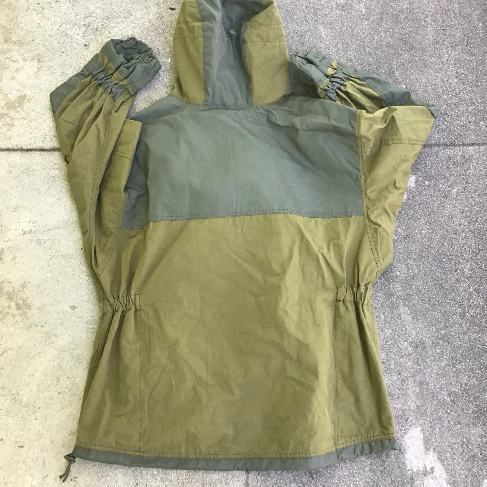 Gorka Style Green Jacket Windbreaker Men 2XL Hooded Pockets Tactical Military image 12