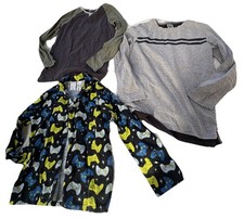 Boys Tops Size 12 , Bundle Of 3, Two Tops Are 100%cotton, GAMER PRINT Of Contol