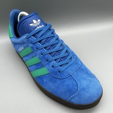 2017 Adidas Original Gazelle BB2755 Bern Blue Core Green Mens Uk 8 Terraces