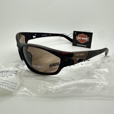 NEW Harley-Davidson Riding Sunglasses Tortoise Copper HD654S 52E 63mm AUTHENTIC