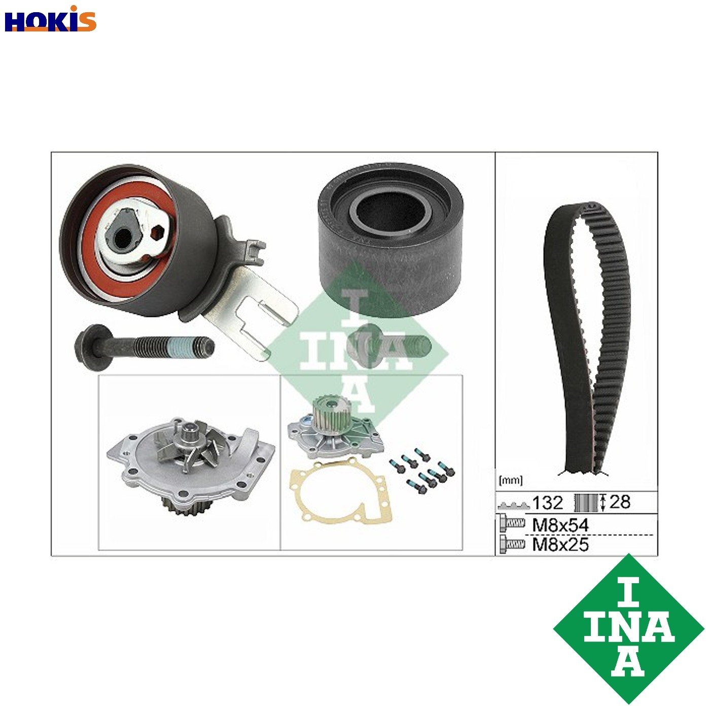 Fits INA 530 0582 30 Water Pump & Timing Belt Set ⭐UK Stock⭐ - Image 23