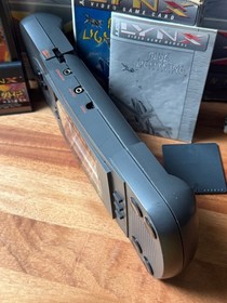 Vintage 1989 ATARI LYNX PAG-0200 Handheld Game Console + 6 Games + Boxes