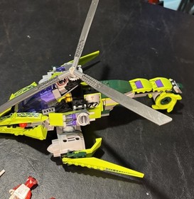LEGO NINJAGO Rattlecopter 9443 Incomplete Set Kai ZX & Fang Suei YOUTUBE in desc