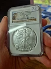 2013(S) American Silver Eagle Early Releases Struck San Francisco Mint NGC MS70