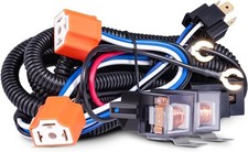 H4 Headlight Relay Wiring Harness Kit for 7x6 5x7 Headlights