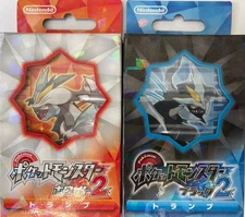 Pokemon White 2 and Black 2 Playing Cards
