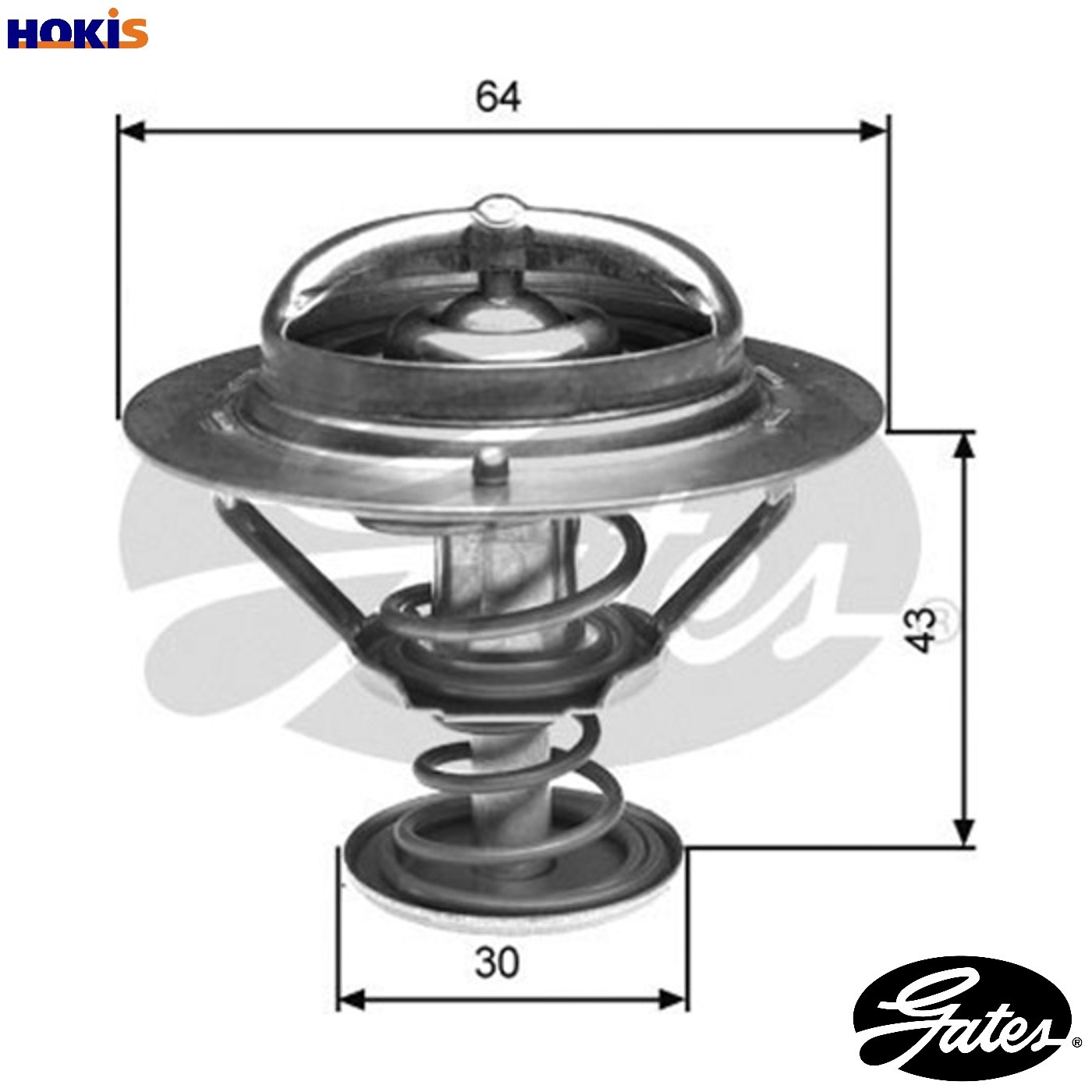 THERMOSTAT COOLANT TH27088G1 FOR MITSUBISHI SPORT/MONTERO/PAJERO/WAGON/SHOGUN - Image 7