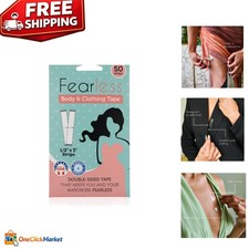 Professional Strength Double-Sided Body Tape - 50 Strips for Fashion Emergencies