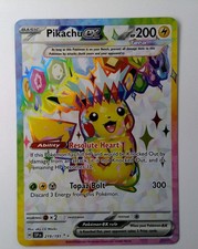 Pikachu ex 219/191 Ultra Rare Surging Sparks Pokemon NM PACK FRESH on eBay