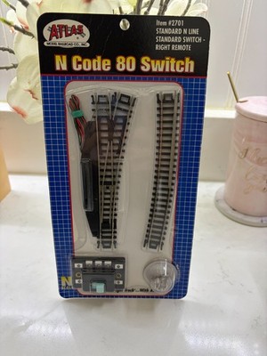 ATLAS ITEM# 2701 STANDARD N LINE STANDARD SWITCH-RIGHT REMOTE N CODE 80 SWITCH