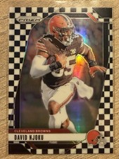 2024 Panini Prizm - David Njoku #68 Black & White Checker Prizm