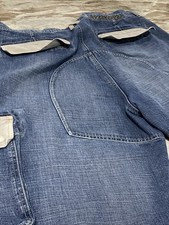 Vintage Akademiks Jean Shorts Men 40 Y2K Jorts Baggy Wide Leg Cargo Streetwear