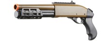 Golden Eagle M8879 3/6-Shot Pump Action Gas Airsoft Shotgun MLOK - New