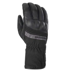 Oxford Calgary 2.0 Mens Waterproof Breathable Motorcycle Motorbike Gloves Black