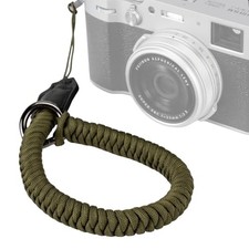 Camera Wrist Strap, Universal Braided Camera Hand Strap, Adjustable Green