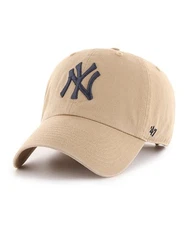 47 Brand New York Yankees Clean Up Adjustable Hat Khaki