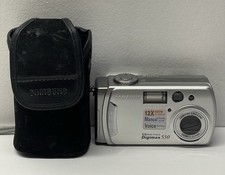 Samsung Digimax 530 Digital Camera 5.1MP 3X Optical Zoom Silver.