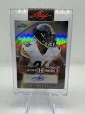 2026 Leaf Sports Heroes Leveon Bell Auto # 9/9 eBay 1/1