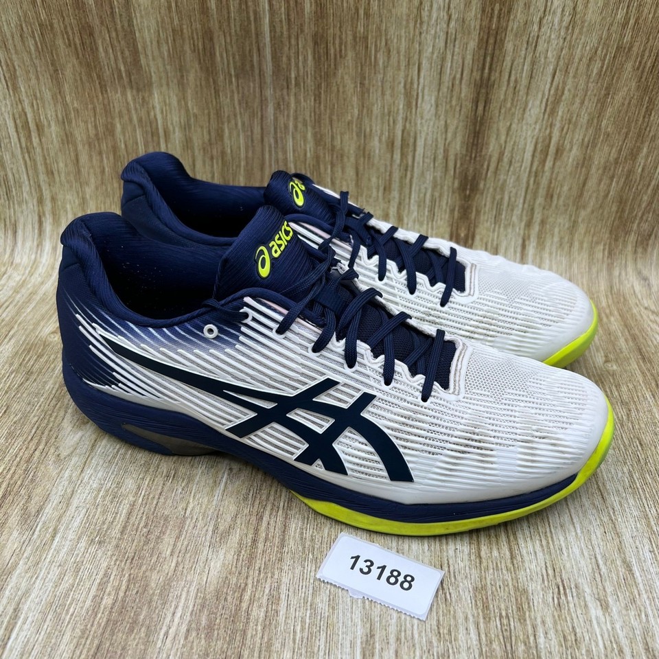 Addition Until 10 Asics Solution Speed FF Men's Size 10.5 Athletic Shoes Sneakers White ...