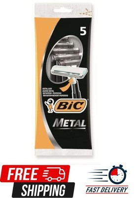 Metal Men'S Disposable Shaving Razors, 5-Count X 1 Pack