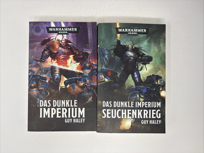 Guy Haley - Das dunkle Imperium Band 1 + 2 Seuchenkrieg Warhammer 40.000