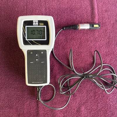 YSI 550A DISSOLVED OXYGEN METER