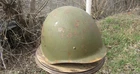 Original-Authentic Relic Soviet Red Army helmet "Ssh 40 "six rivets" Size-Р2 #8