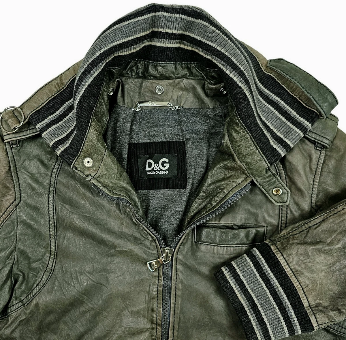 Dolce&Gabbana Leather Jacket products for sale | eBay