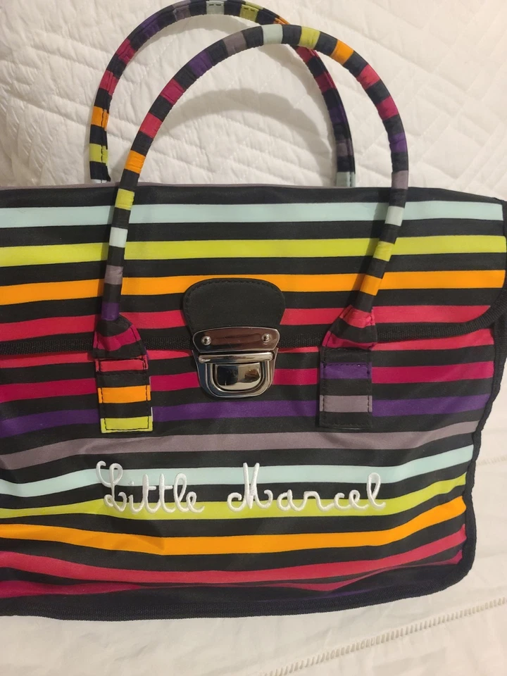 CARTABLE TOILE MULTICOLORE LITTLE MARCEL - Photo 2/4