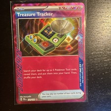 Treasure Tracker 131/131 ACE SPEC Rare Prismatic Evolutions Pokemon 