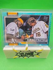 2026 Topps Series 1 - Nick Kurtz, Lawrence Butler #122 Aqua Holo Foil