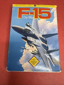 F-15 City War NES (Nintendo Entertainment System, 1990) Box & Cart Only Tested