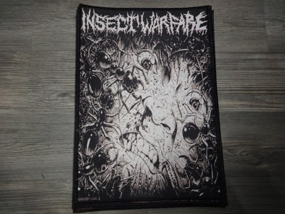 Insect Warfare Backpatch Patch Kutte Aufnäher Death Metal Brutal Truth Nasum