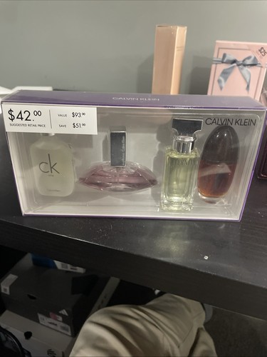 Holiday In-box Calvin Klein Women’s 4-Pc. Fragrance Gift Set For Her & Free Ship