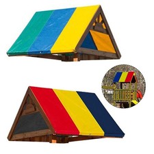Swing Set Roof Cover Tarp for Playground For Outdoor Protection 52 by 90 Inch